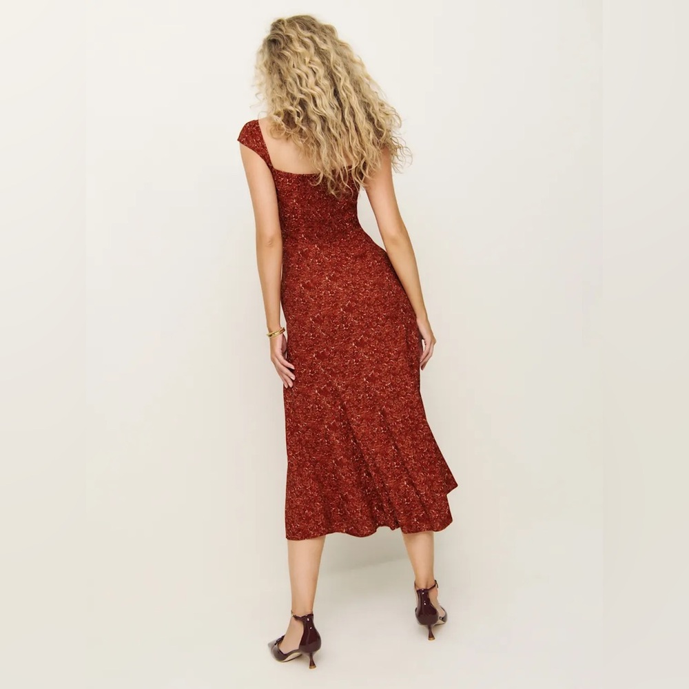 Reformation Bryson Dress in Roseanne. Brand new without tags, never worn. - Picture 3 of 4